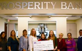 Prosperity Bank Check Presentation