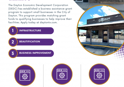 Business Assistance Grant Flyer