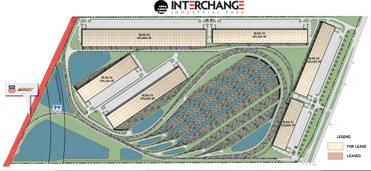 Interchange Industrial Park Layout