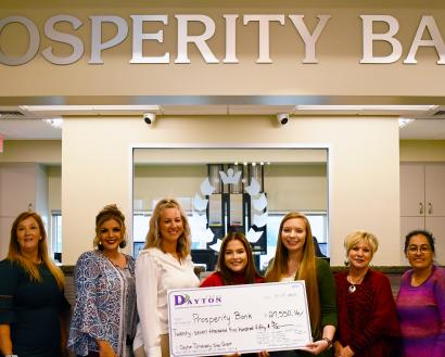 Prosperity Bank Check Presentation